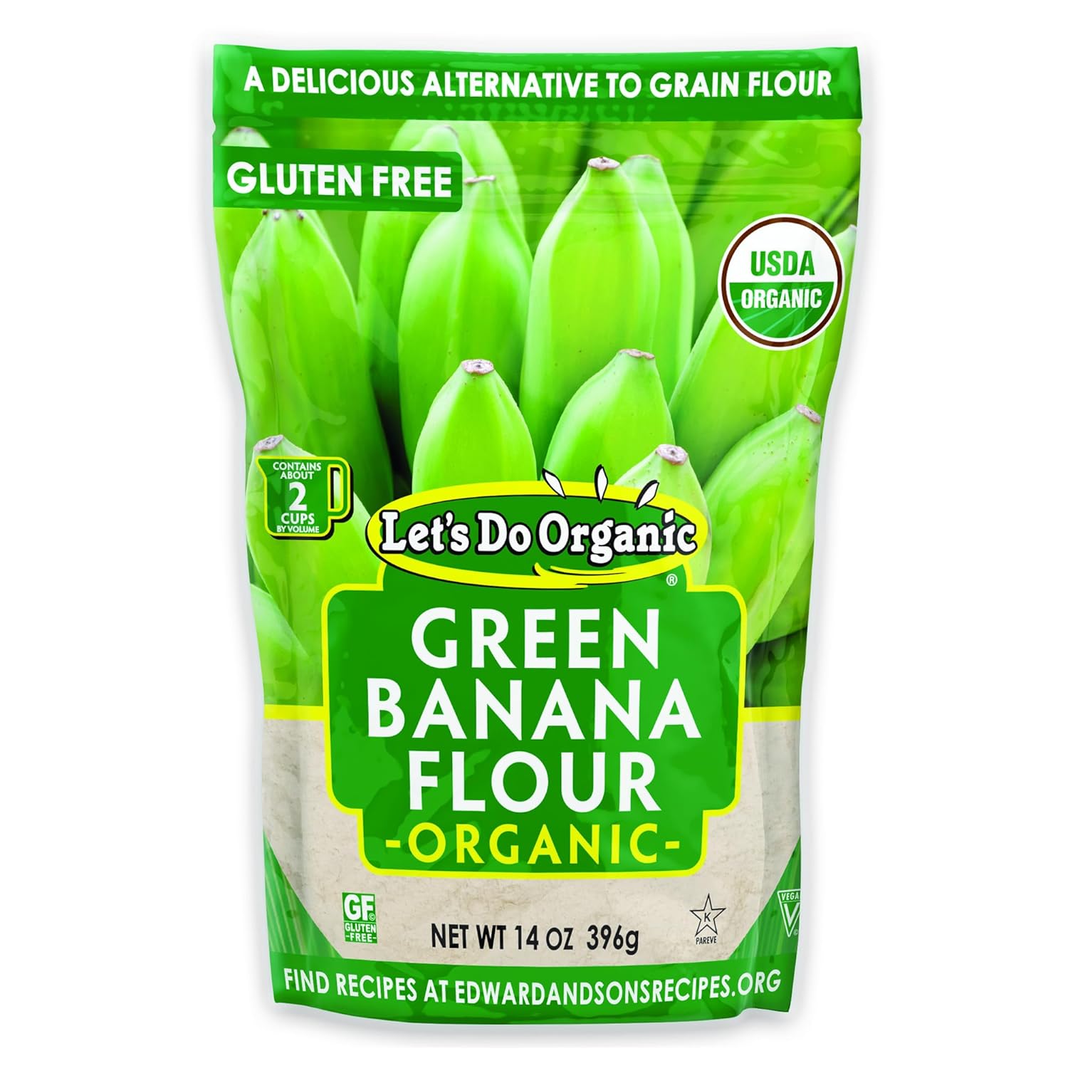 Let's Do Organic Coconut Flour - For Baking, Wheat Flour Alternative, High in Fiber & Protein, Gluten Free, Non-GMO Project Verified, USDA Organic - 16 Oz (Pack of 6)
