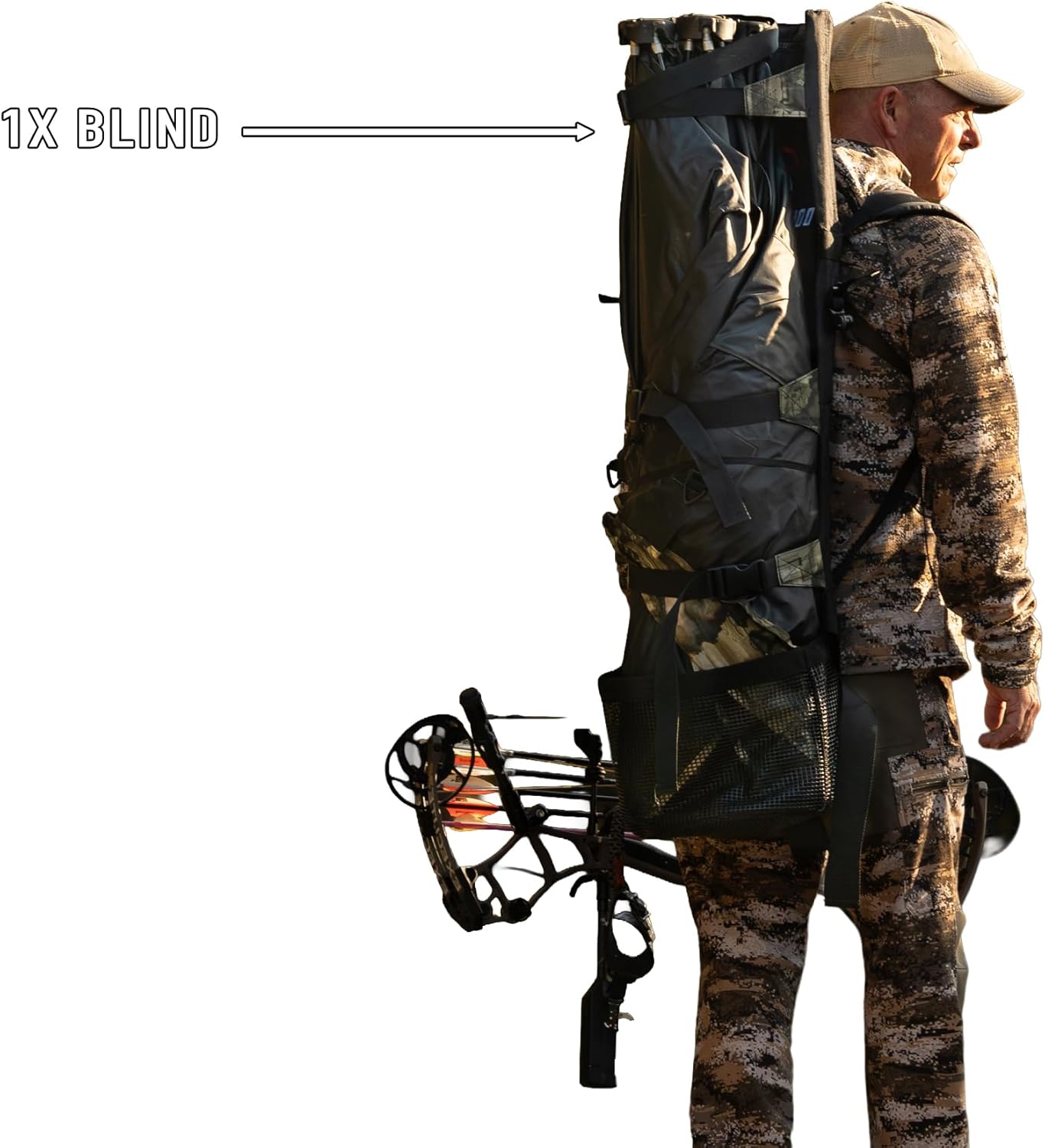 Raised Hunting Universal Blind Pack | Pop-up Blind Back Pack Blind Back Pack | Gear Pack for Hunting | Versatile Gear Pack