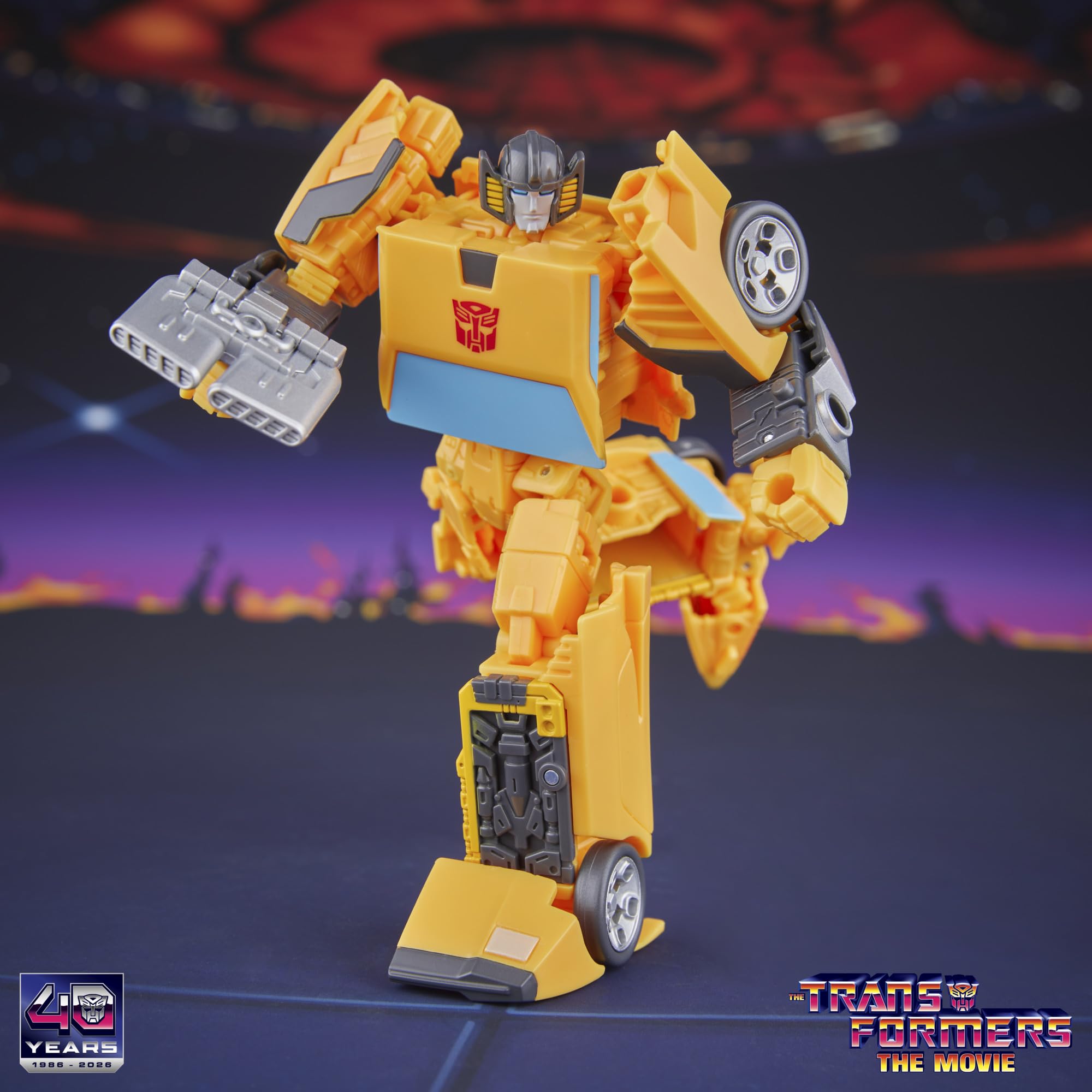Transformers Studio Series The The Movie Sunstreaker Deluxe Class 11-cm Converting Action Figure, Robot Toys for Ages 8+ - Image 3