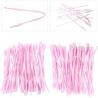 Vista 7 de SEWACC 200 unidades hechas a mano de chenilla con baches de felpilla, suministros esponjosos, suministros flexibles, decoración de tallos