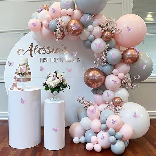 Miniatura 4 de 72 piezas de decoraciones de mariposa, 3 tamaños, 3 estilos, decoración de pared de mariposa 3D, decoraciones de fiesta, decoraciones de cumpleaños