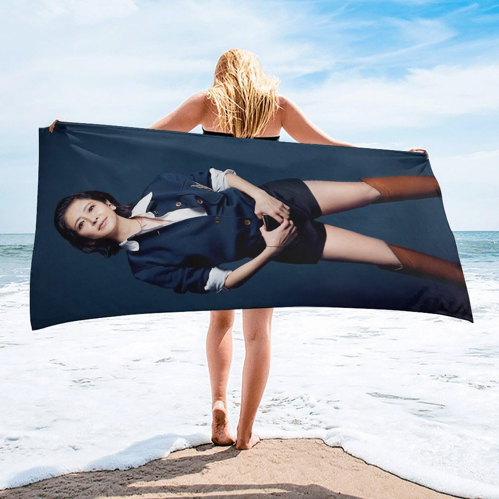 Amazon｜森高千里-60 バスタオル ビーチタオル スポーツタオル