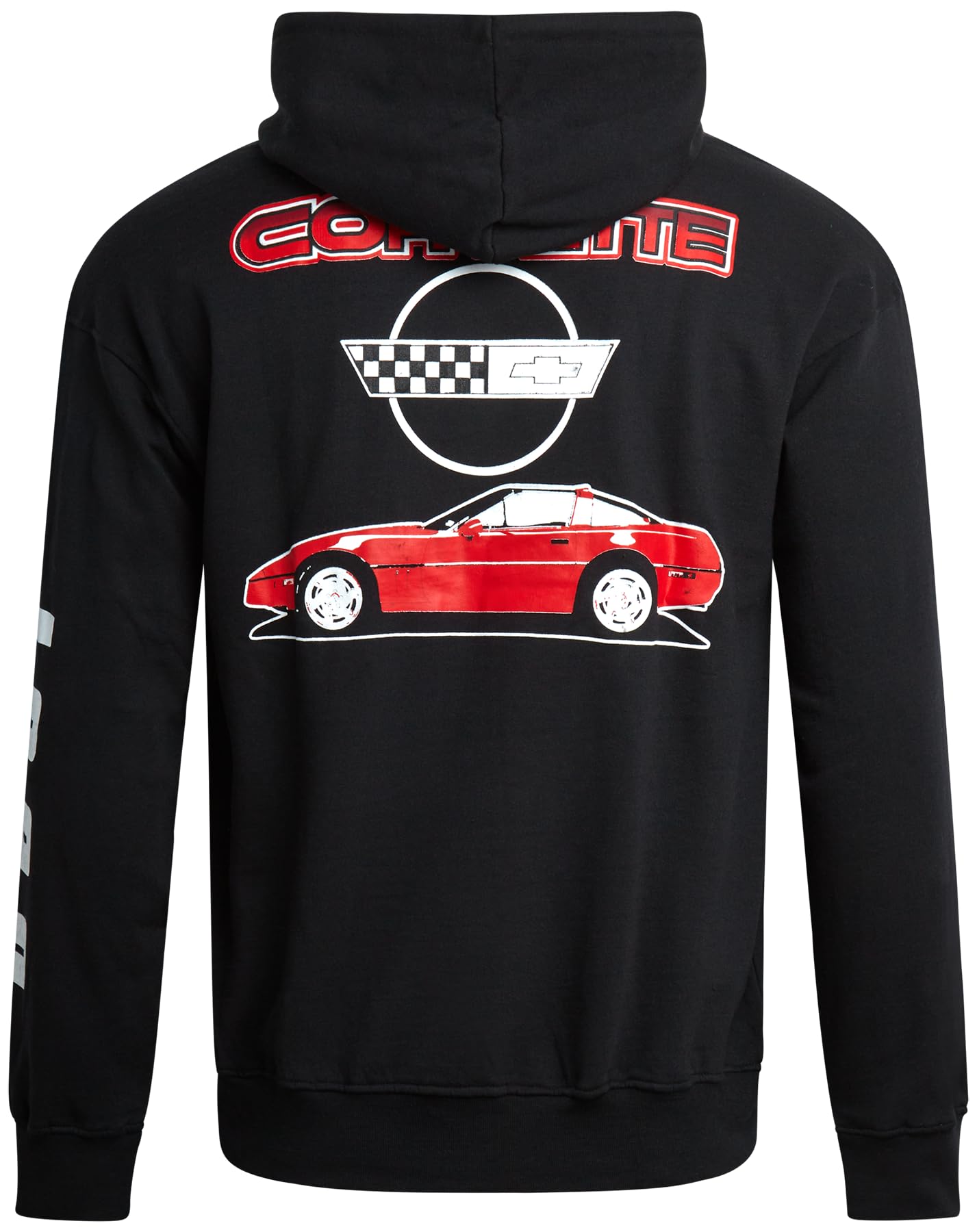 General Motors Chevrolet Corvette Mens Graphic Hoodies - Fleece Pullover Hooded Sweatshirt Cool Streetwear Hoodies (S-XL)