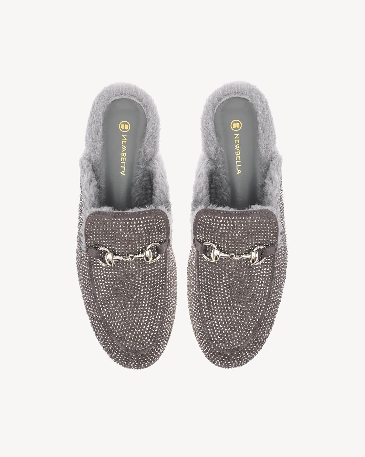 NEWBELLA Women's Faux Fur Lined Mule Slippers - Cozy Slip-On House Shoes with Round Toe, Warm Winter Indoor & Outdoor Shoes for Fall & Winter - Image 6