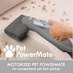 Kenmore Elite 21814 Pet Friendly Crossover Lightweight Bagd HEPA Canister Vacuum avec animal de compagnie PowerMate, Wand télescoping étendue, cordon rétractable, 2 Buses de sol, et 4 Outils de nettoyage-Argent/Gray