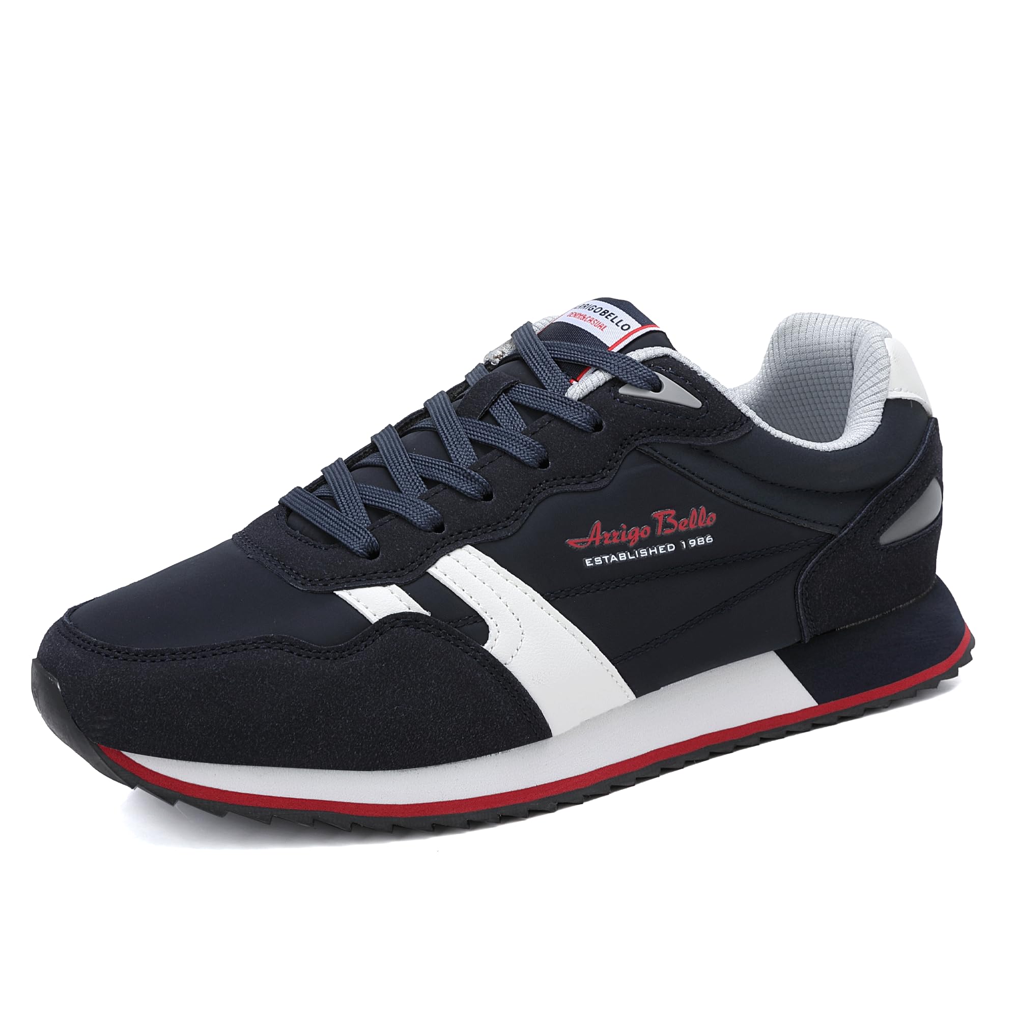 ARRIGO BELLO Herren Schuhe Sneakers Freizeitschuhe Trainers Sports Dicke Sohle Wanderschuhe Laufschuhe Leichtgewicht Outdoor Gemütlich Größe 41-46