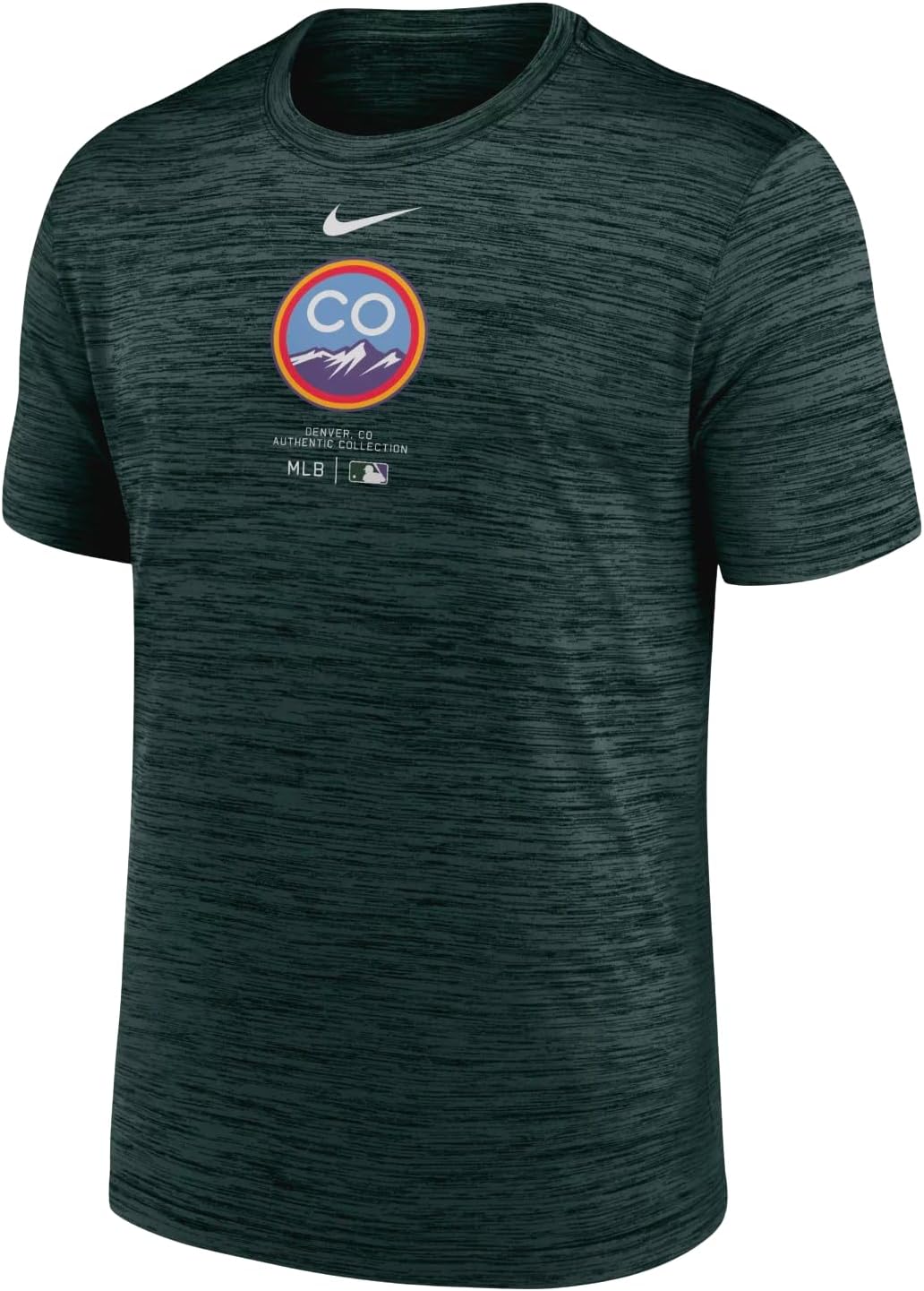 Nike Men's Colorado Rockies City Connect Authentic Collection Velocity T-Shirt