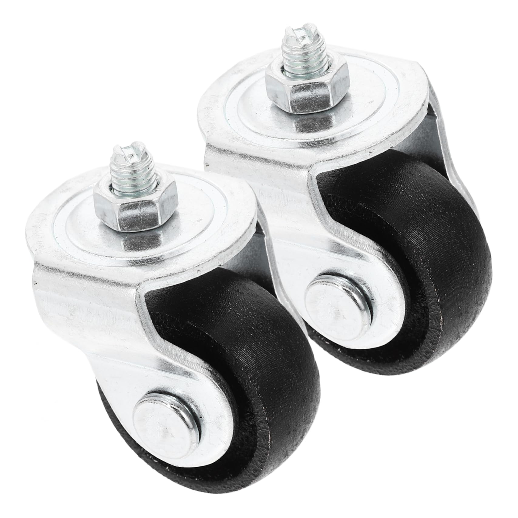 SOLUSTRE Garage Floor Jack Wheel Set of 2 Replacement Wheels for Trailer Jack 2-ton Caster Wheel Kit
