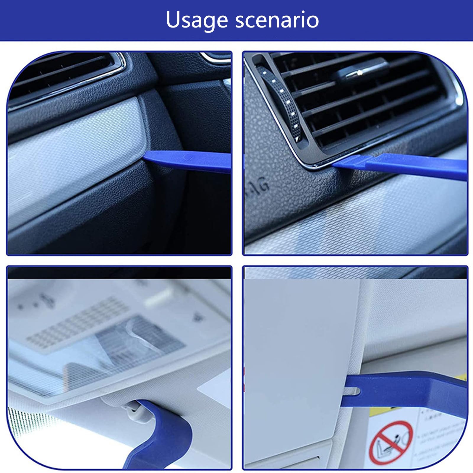 Photo 1 of Bominton Auto Trim Removal Tool Set, 5pcs Auto Clip Fastener Remover Pry Tool Set for Car Panel Door Window Tools Kit
SET OF 3