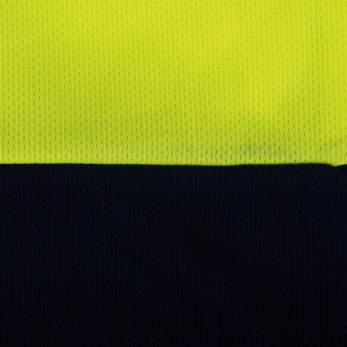 First Class Men's High Visibility Regular Fit Security and Plain Polo Shirt with Reflective Stripes Yellow/Lime ANSI