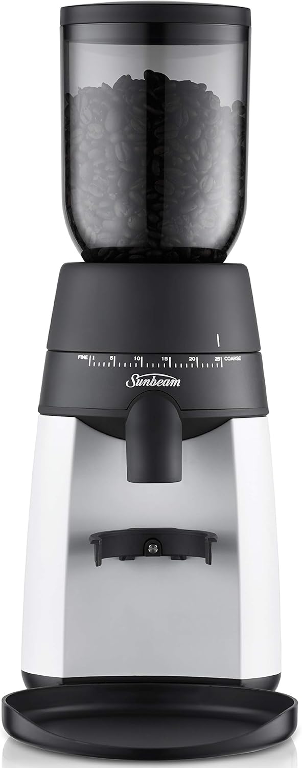 Sunbeam EM0440 GrindFresh Conical Burr Coffee Grinder, 25 Grind