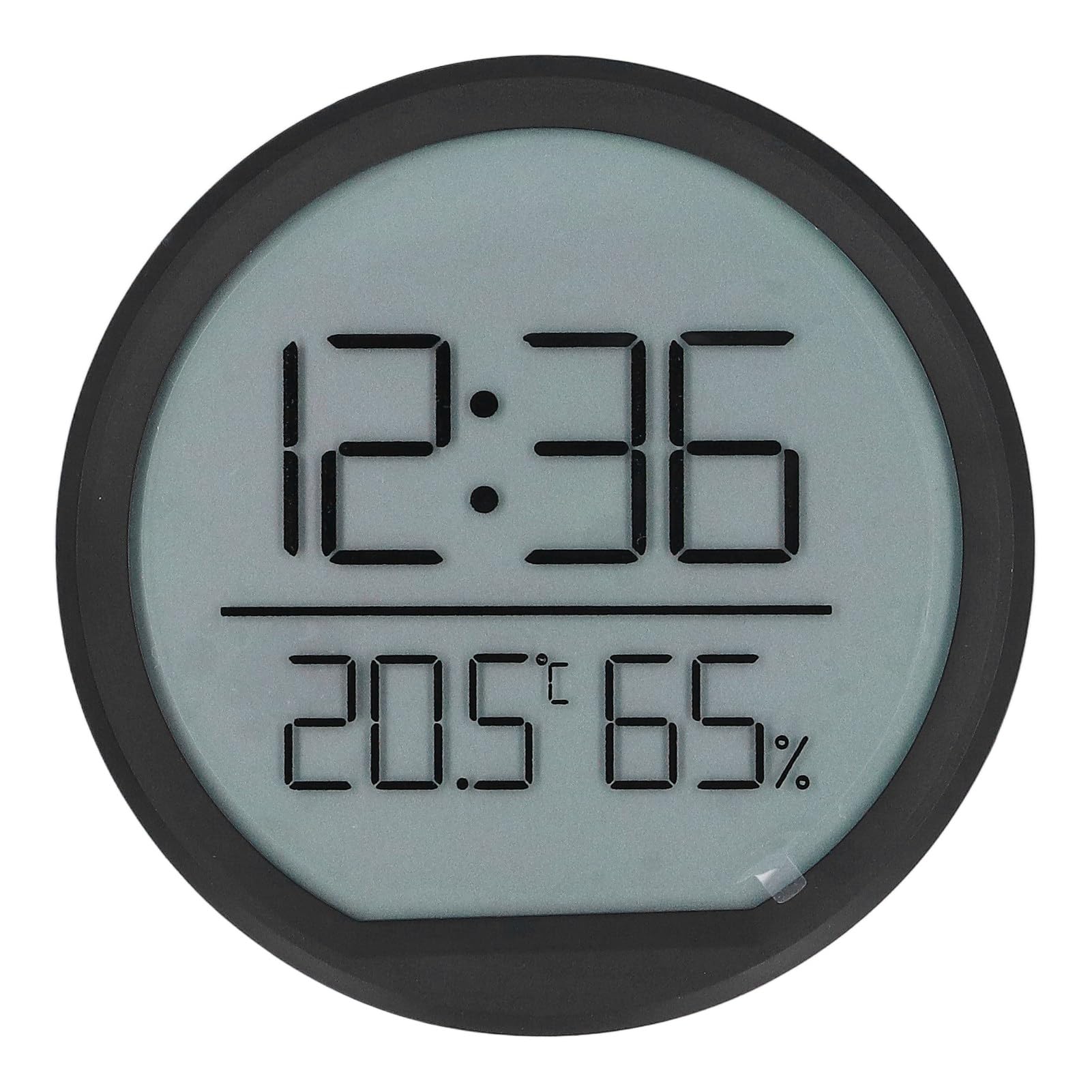 Greensen Digitales Raumthermometer Hygrometer mit elektronischer Wecker, Thermometer Hygrometer für Innen, Digitale Alarmuhr, Wanduhr für Zuhause Büro Zimmer