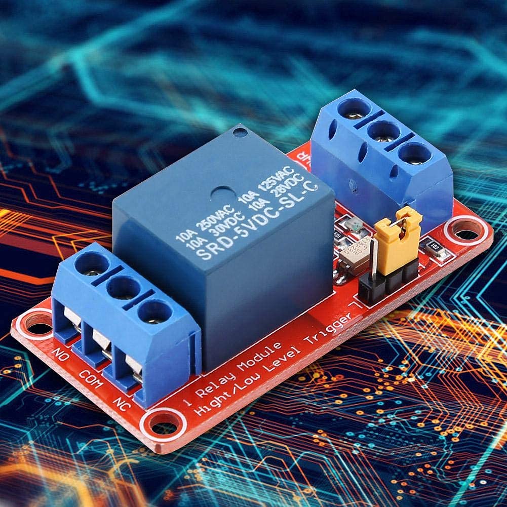 Elektromechanische Relais Optokopplermodul Einkanaliger High & Low-Trigger 5V / 12V / 24V(5V)
