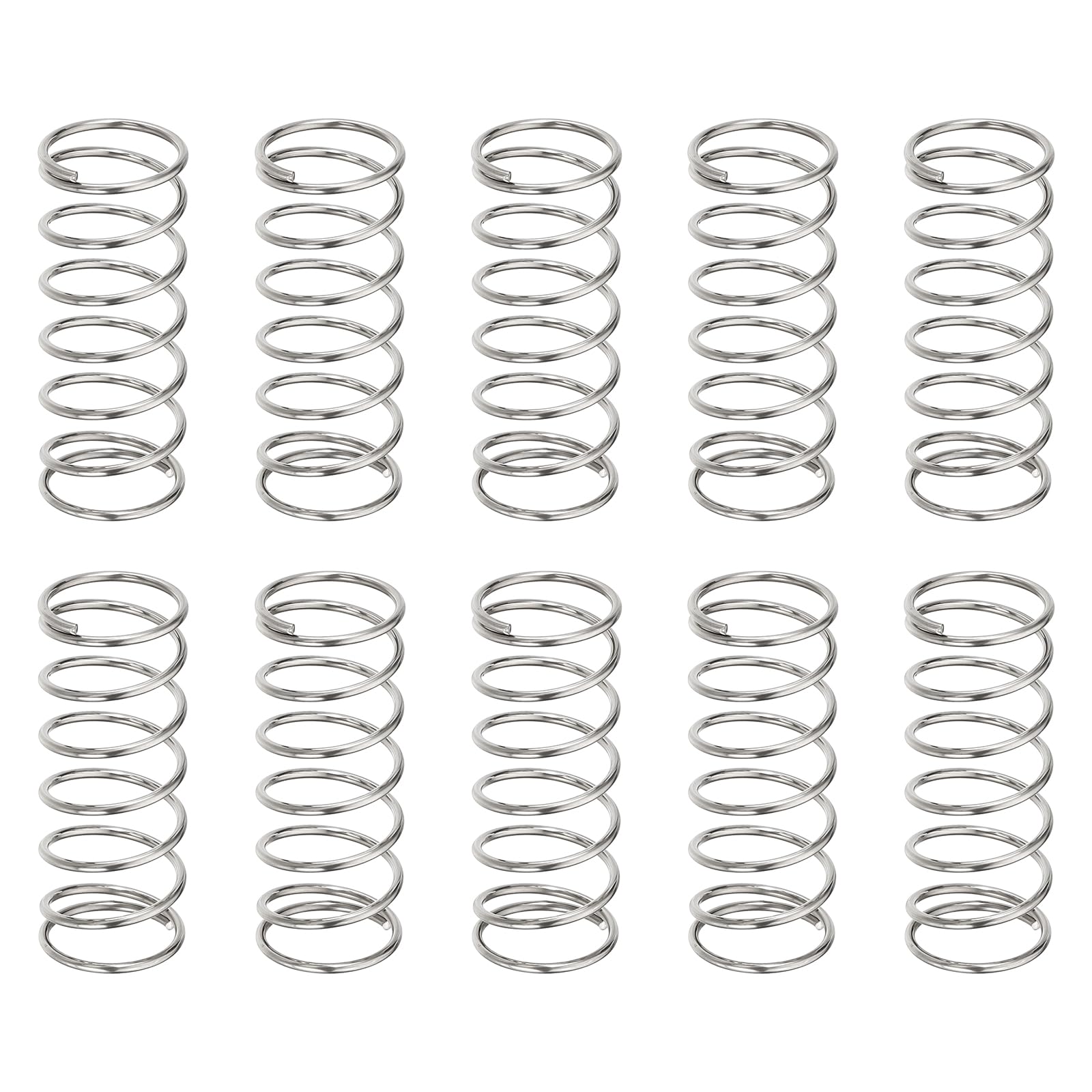 uxcell 10Pcs Compression Spring 0.8mm Wire Diameter x 10mm OD x 20mm Long — Amazon image 22