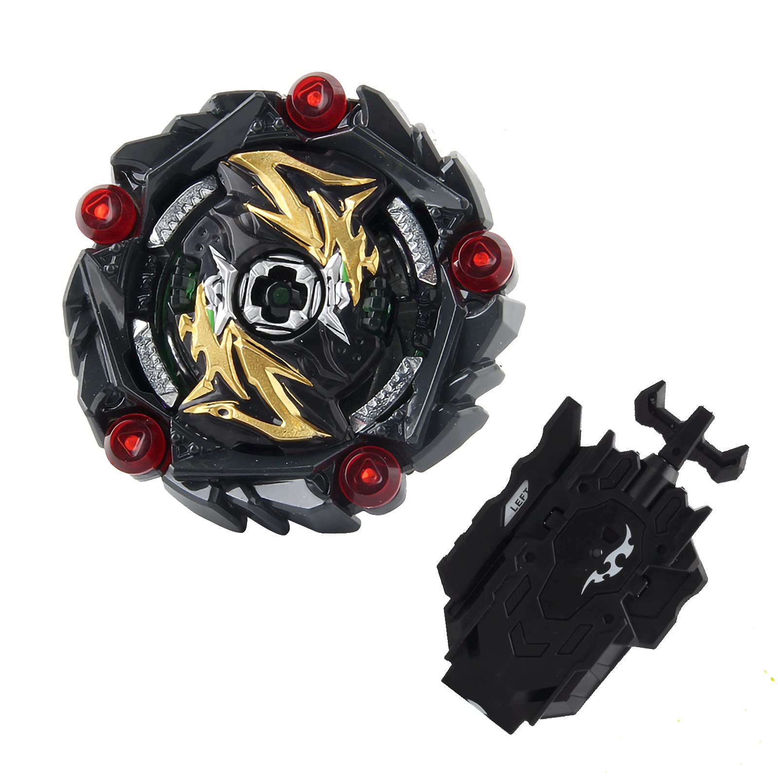 Beyblade Toys 12-Piece Beyblade Burst Top Tips Battle Spinning