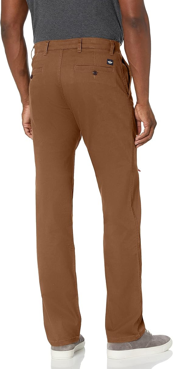 Dockers - Pantaloni da uomo con vestibilità dritta, colore: kaki :  Amazon.it: Abbigliamento