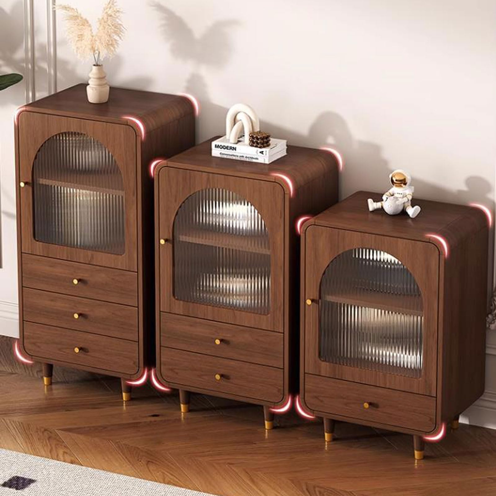 Console d'entrée Buffet étroit Sideboard Table basse Table de chevet Etagère de rangement pour bols et assiettes Meuble de rangement avec tiroirs pour cuisine Couloir Foyer Entrée Couloir Salon