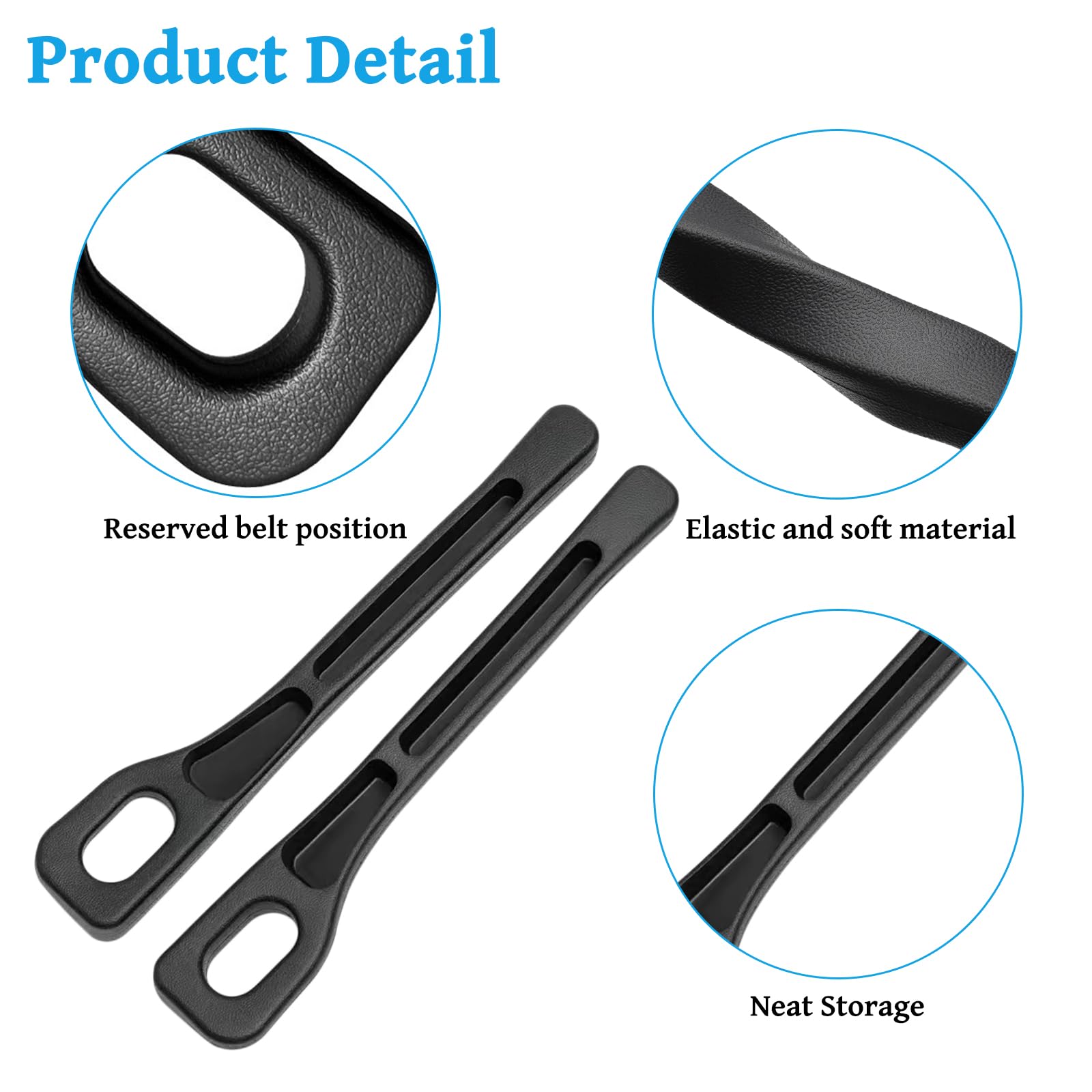 2 Autositz Lückenfüller Mit Haken - Ordnungsbox Für Sitzspalten Im Auto