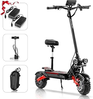 Electric Scooter With Seat image