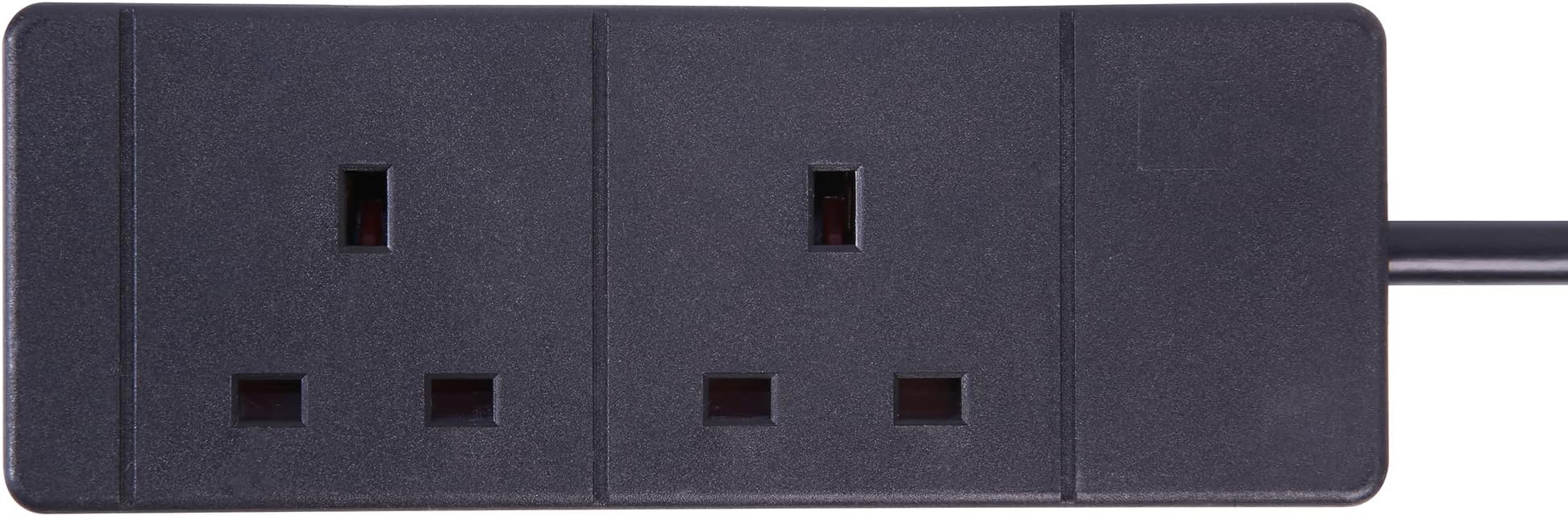 2 Gang Extension Lead, 13A UK Plug, 240V, 5m Cable – PELB1738