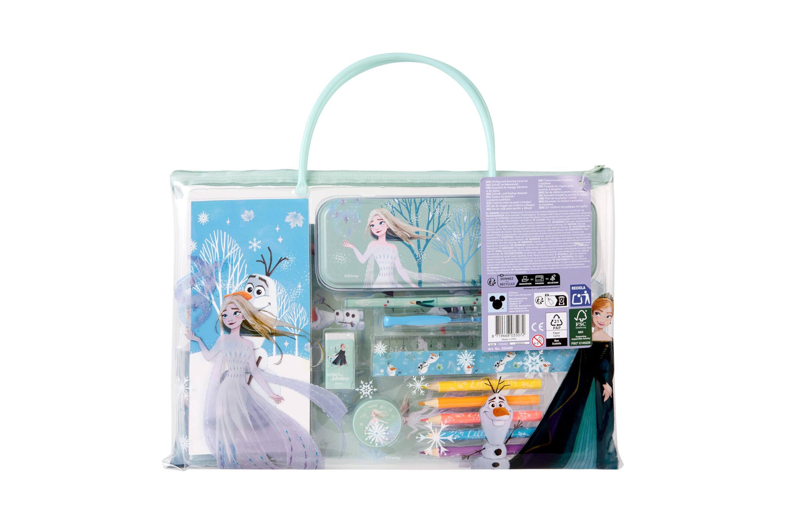 Borsa in velluto 'Frozen' - ROSA - Bambina - 12.00
