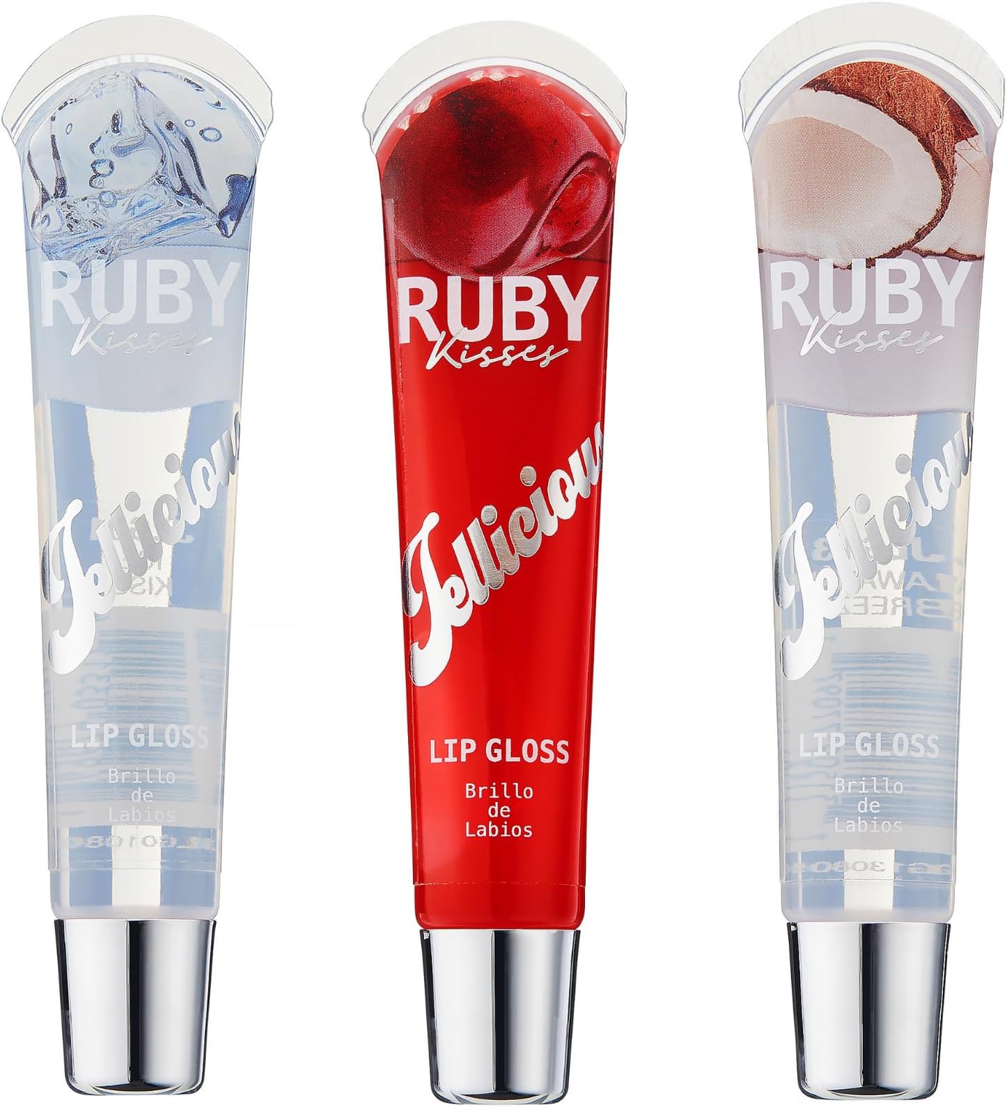 Ruby Kisses Jellicious Mouth Watering Lip Gloss (JLG01 & JLG03 & JLG13)