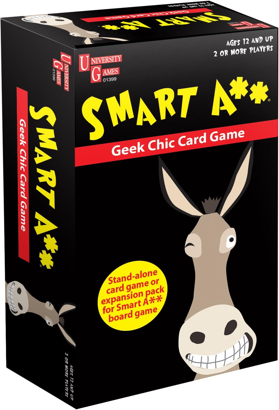 University Games Smart A Geek Chic Card Game
