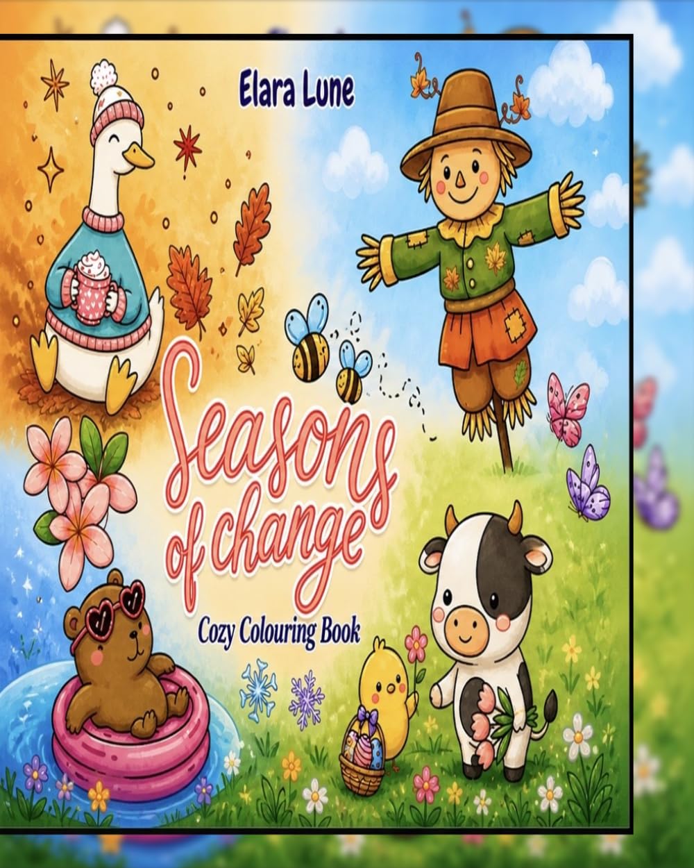 Seasons of Change Cozy Colouring Book