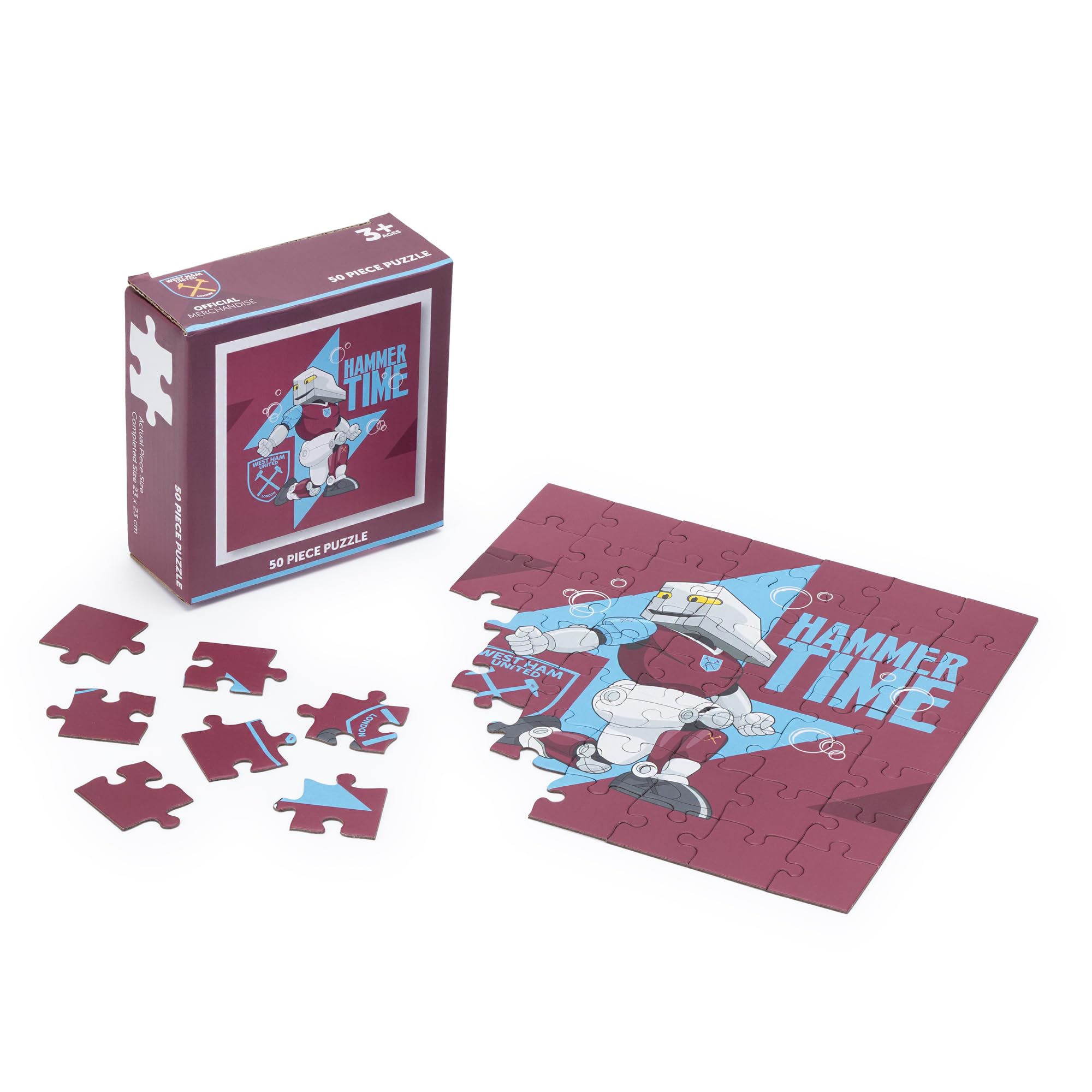 Official Licensed West Ham United 50 Piece Jigsaw Puzzle