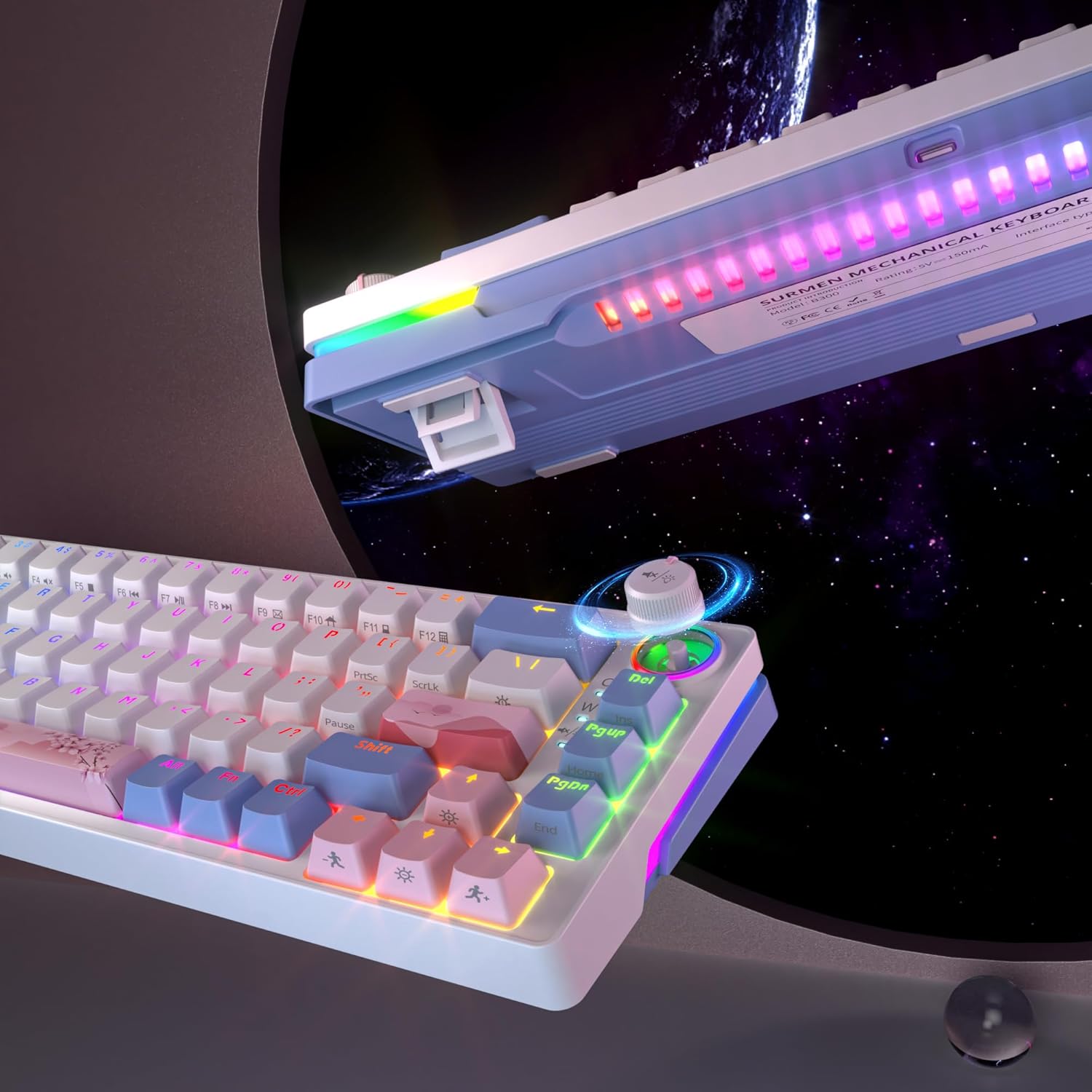 RGB Lighting and Volume Knob