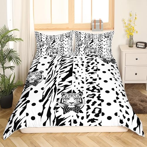 Miniatura 9 de Manfei Juego de funda de edredón con botas de vaquero, tamaño individual, juego de ropa de cama de girasol amarillo, 2 piezas para decoración de