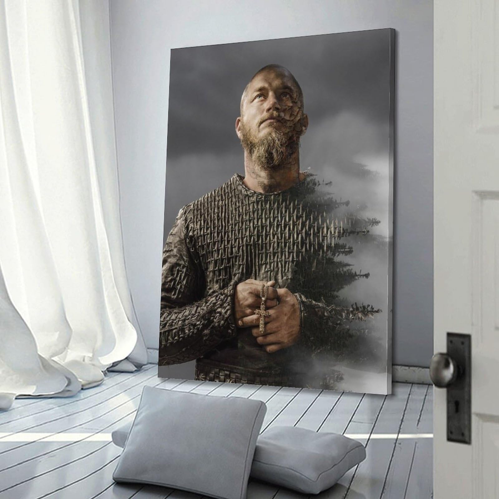 Poster Su Tela Vikings 40x60 Cm | Quadro Decorativo Moderno Per Camera Da Letto E Salotto