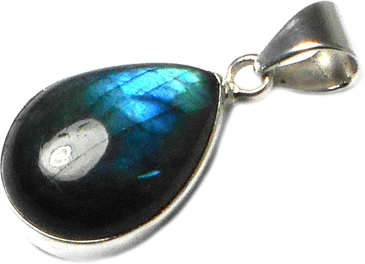 Orecchini A Bottone Da Donna In Argento 925 Con Ciondolo A Goccia E Doppio Cerchio Scintillante~p148210698 - Foto 10