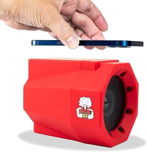 Miniatura 9 de Amplificador de Volumen de Teléfono Potenciador de Sonido - Sin Bluetooth ni Cables, Coloca el Smartphone sobre el Altavoz para Amplificar el Audio,