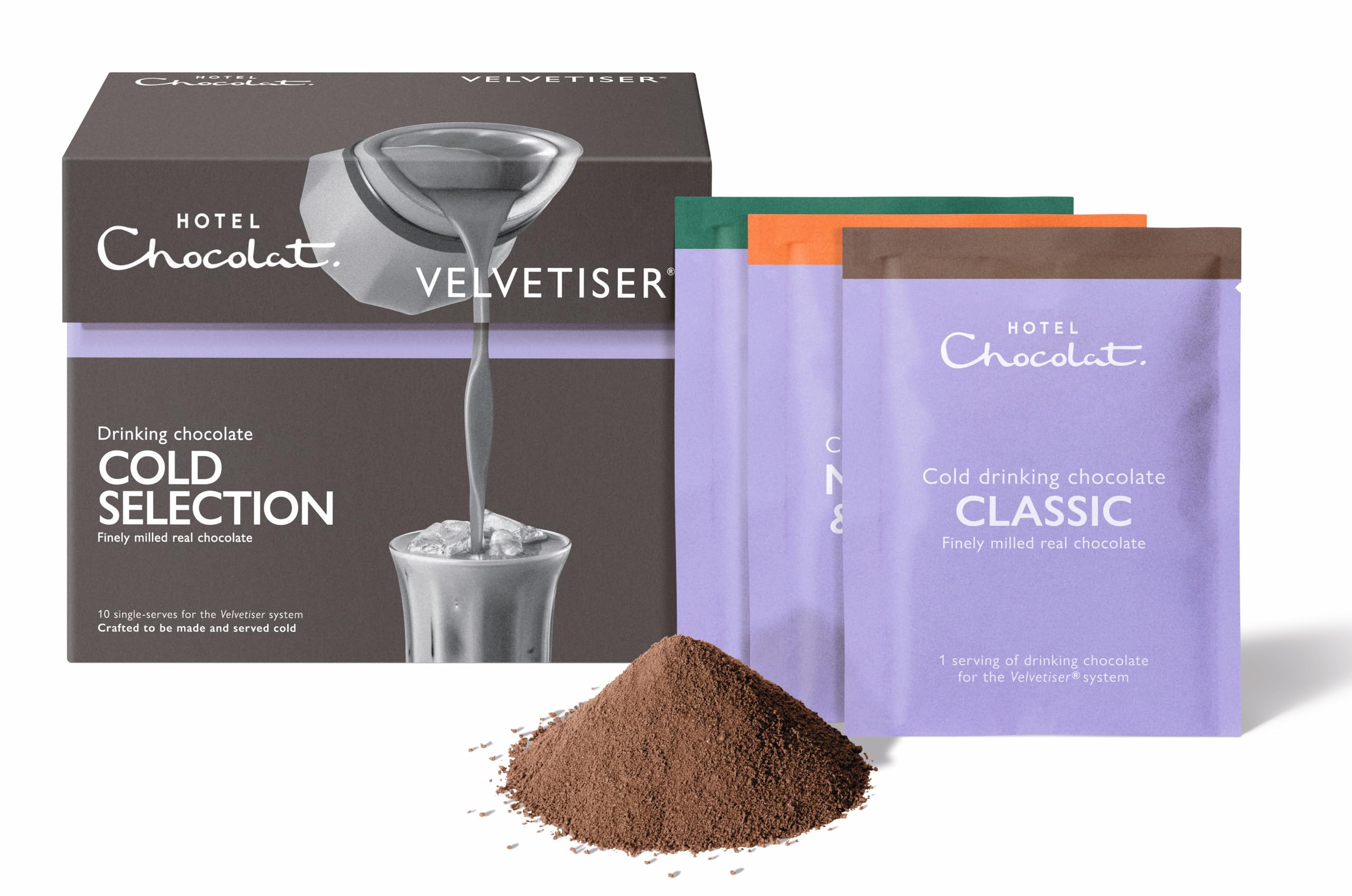 Hotel Chocolat Iced Drinking Chocolate Selection Box, 300g