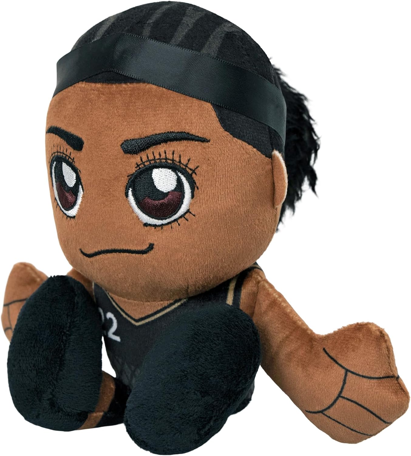 Bleacher Creatures Las Vegas Aces A'ja Wilson 8" WNBA Kuricha Plush - Soft Chibi Inspired WNBA Superstar