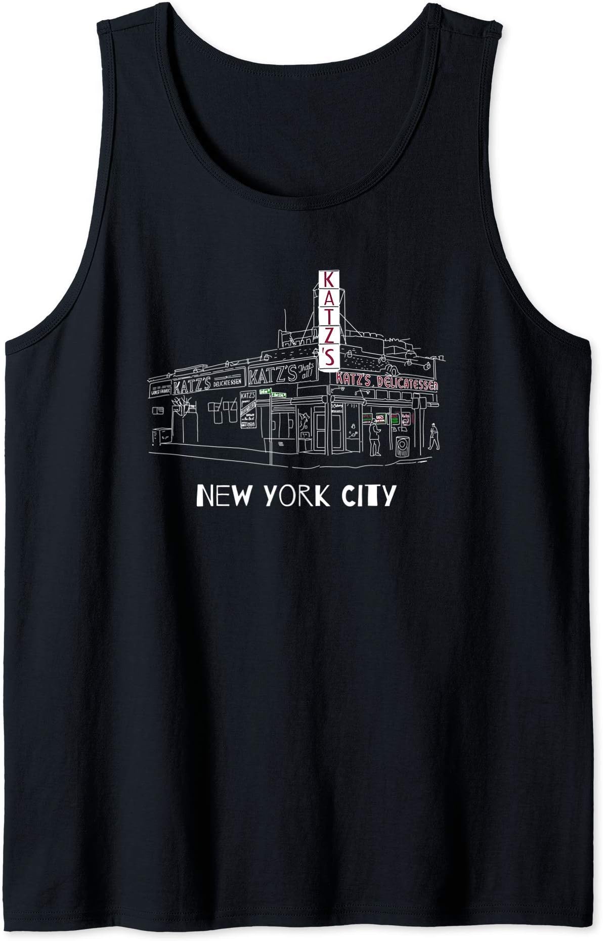 Kat'z Deli New York City for Reuben Sandwich Fans Tank Top