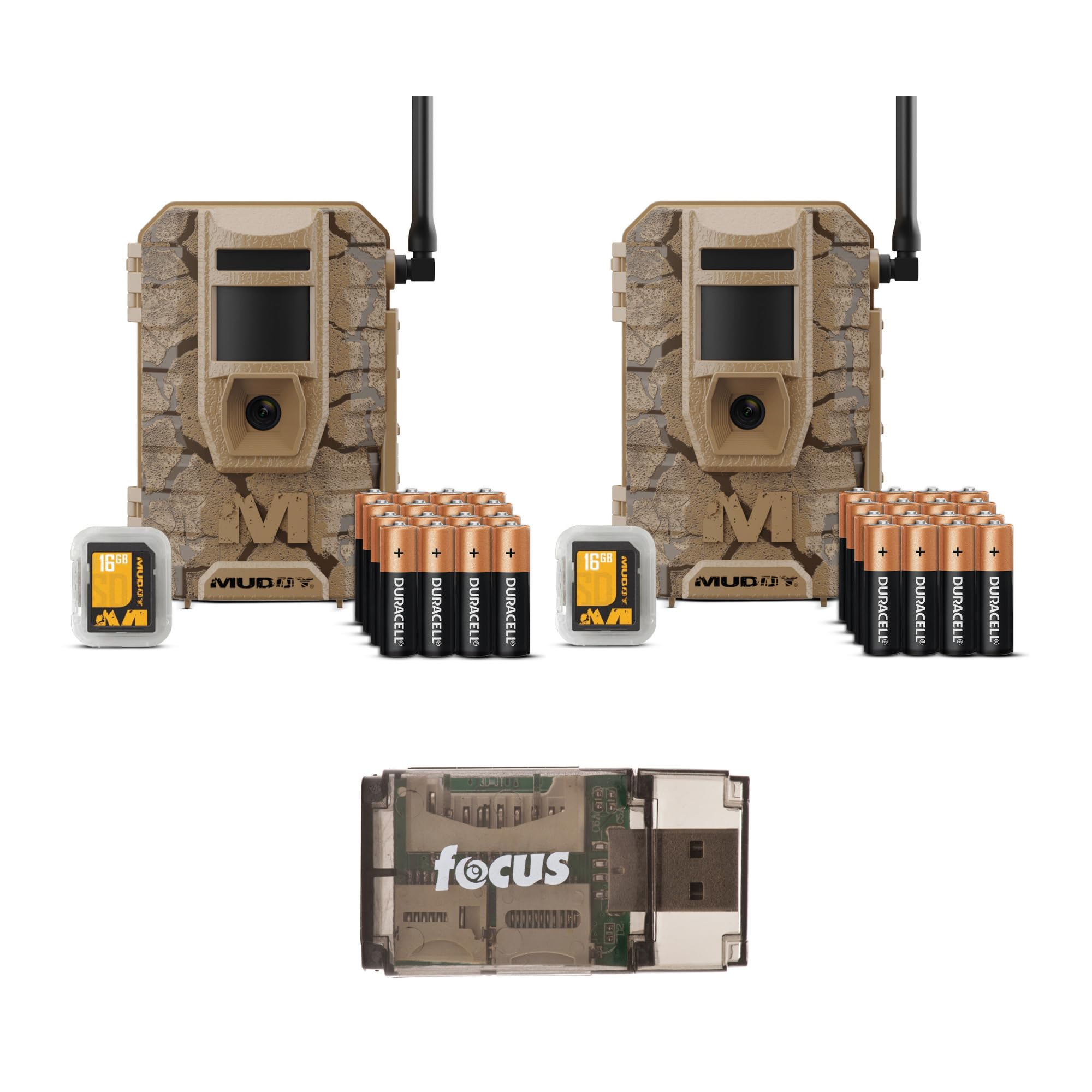 Amazon.com: MUDDY Mitigator 2.0 24MP Cellular Camera Combo Plus