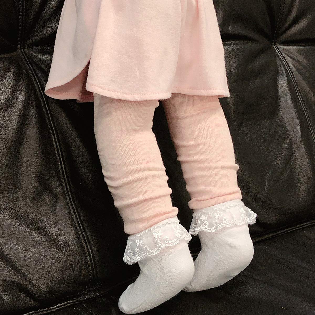 Bowbear Baby and Toddler Happy Legs Leg Warmers, Pink