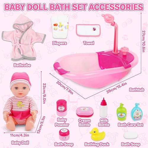 Miniatura 6 de deAO Set de muñecas bebé BD-S50