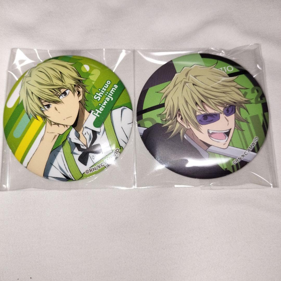 Amazon.co.jp: デュラララ 平和島静雄 缶バッジ 2種セット : Toys & Games