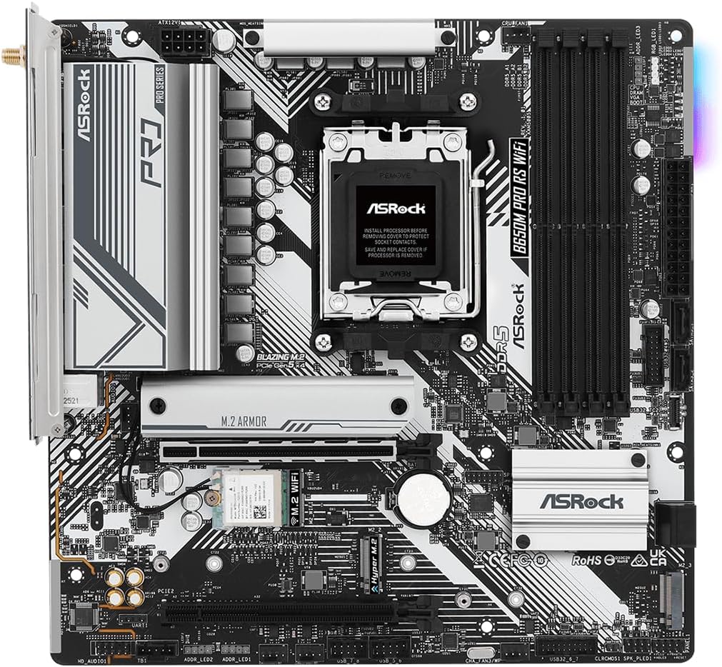 Asrock B650MProRSWiFi Mb Asrockb650m Pro Rs WiFi R