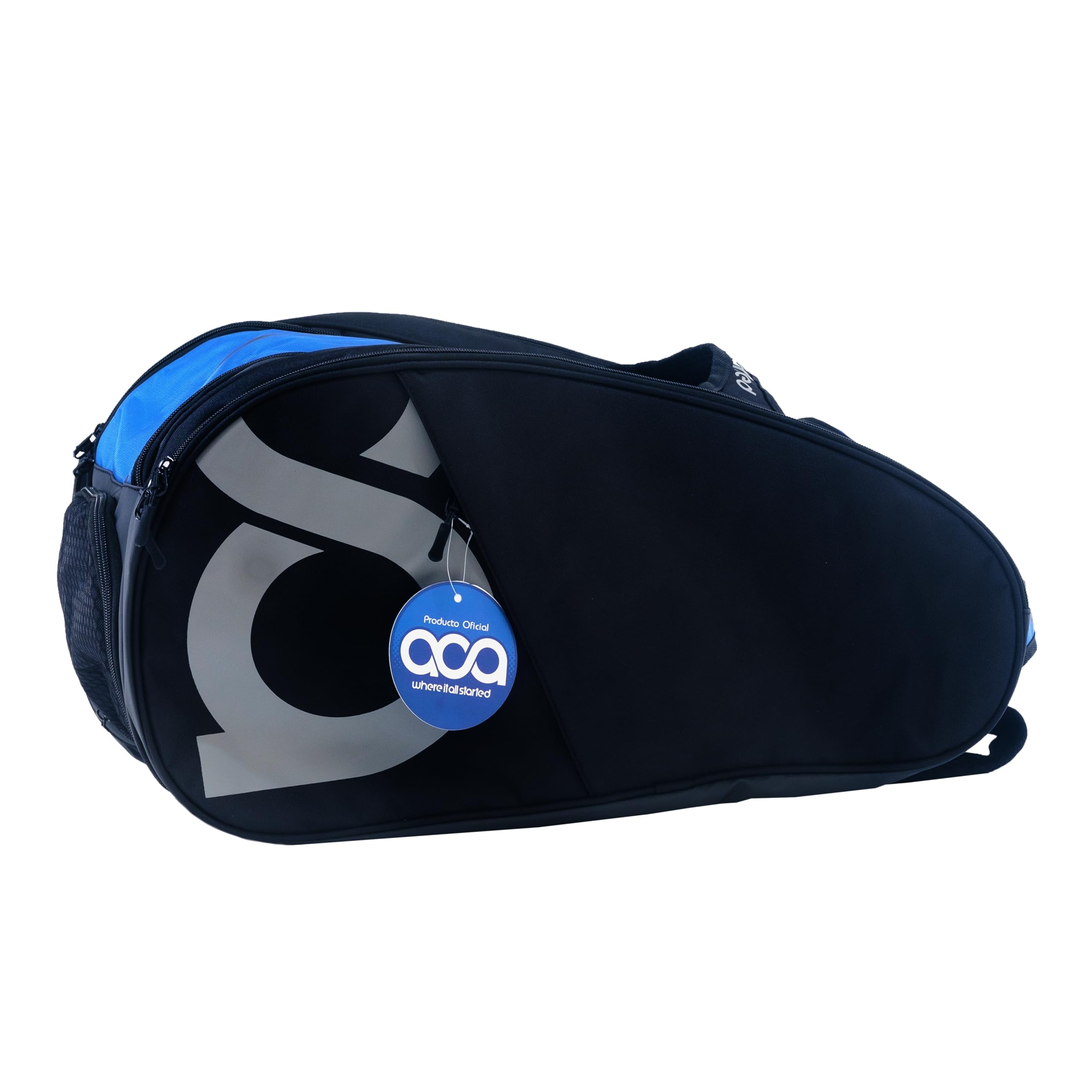 Aca Padel, Pro Bag, Poliestere, Borsa termica di grande capacità, scomparto centrale con capacità fino a 8 racchette o qualsiasi cosa tu voglia conservare.