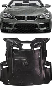 New Front Engine Splash Shield Under Cover Direct Replacement for BMW 5-Series 2010-2017/6-Series 2012-2019/7-Series 2009-2015 51757185113 BM1228195