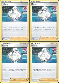 Melony 146/198 - Chilling Reign - Pokemon Trainer Card Lot - Playset x4