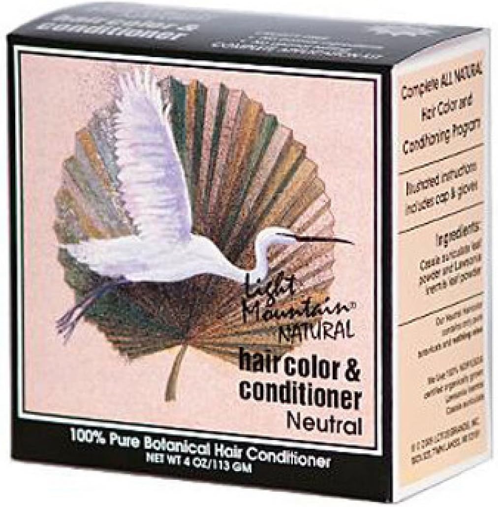 Light Mountain Hair Color and Conditioner Neutral 4 fl