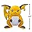 Pokemon 12 Large Raichu Plush - Officially Licensed - Pikachu Evolution Figure - Authentic Soft 12-Inch Stuffed Animal Toy - Gift for Kids, Boys, Girls - 2+