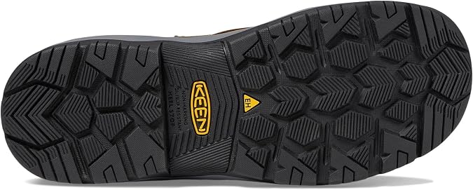 KEEN Utility Men's Evanston 6 Soft Toe Waterproof Leather Durable Construction Work Boots