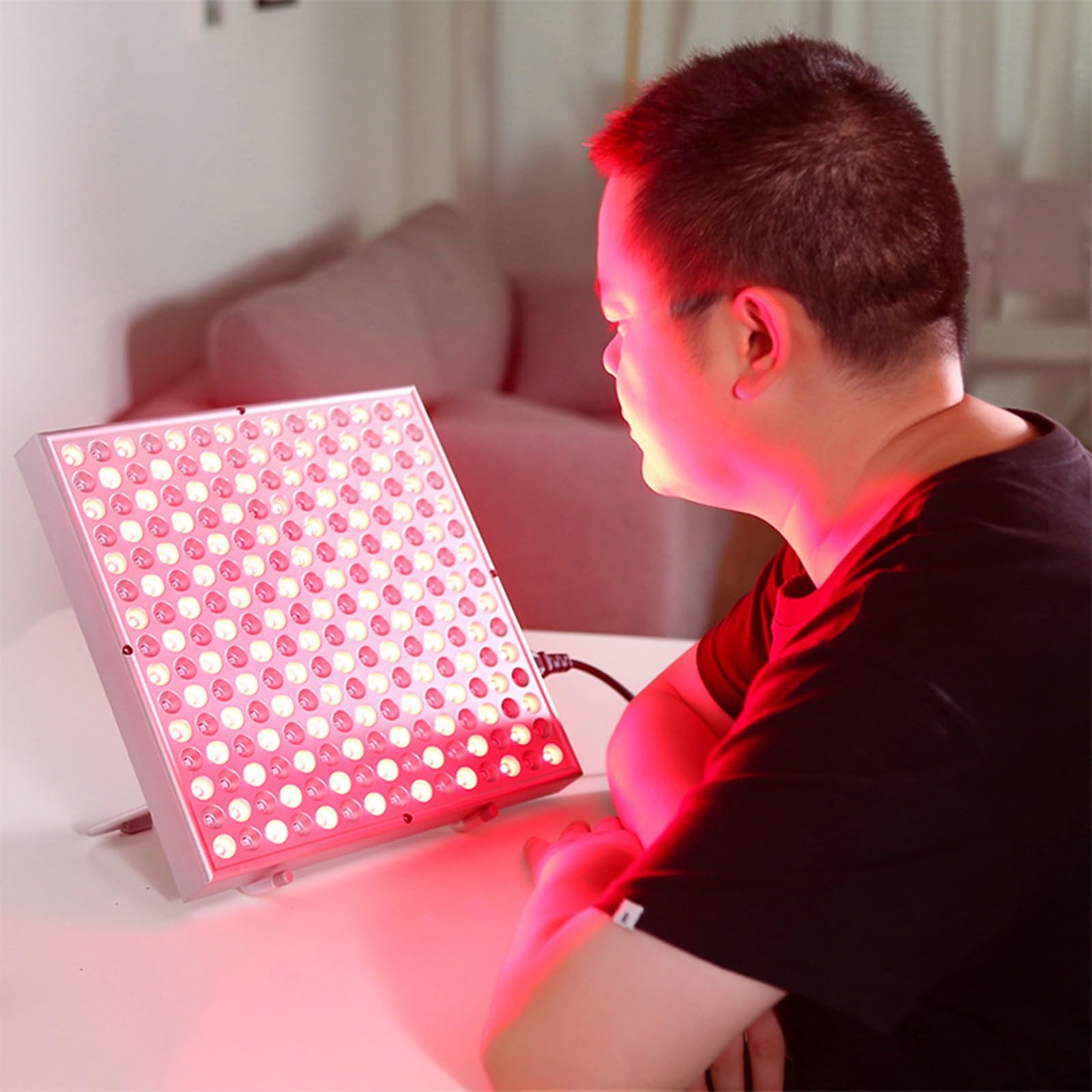 Terapia Della Luce Rossa con Telecomando - Lampada Terapia Rossa da 45 W - Dispositivi per la Terapia Della Luce a Infrarossi Vicini a 660 Nm 850 Nm - Sollievo dal Dolore