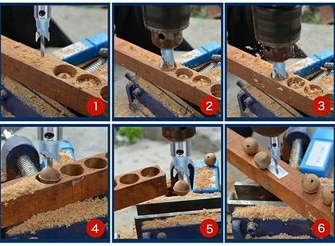 Buddha Beads Milling Cutter DIY Hand Tools Carbide Woodworking Ball Pearls Special Drill Bit,30x10mm